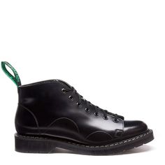 Black Hi-Shine Monkey Boot | Solovair | Handmade in England – NPS Solovair US Monkey Boots, Army Boots, Boots Uk, Goodyear Welt, Classic Collection, Boots For Sale, Black Leather Boots, Dr. Martens Boots, Black Boots