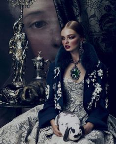 Editorial Jewelry, Jewelry Shoot, Fab Frocks, The Sartorialist, Dark Princess, Baroque Art, Emerald City, Baroque Fashion, Dark Beauty