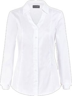 Atelier - White Stretch Cotton Sateen Blouse - Product Image Chic White Blouse For Business, Timeless Office Blouse With Placket, Modern White Office Blouse, White Tailored Tops For Work, Tailored White Tops For Work, Modern White Blouse With Placket, Modern White Blouse For Work, Professional White Shirt For Office, Timeless White Workwear Tops