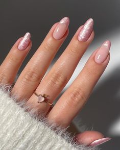 50 Spring Nail Art Designs to Try in 2024 | Glamour Cute Pink Nails, April Nails, Chic Nails, Valentine's Day Nails, Chrome Nails, Nude Nails, Nail Inspiration