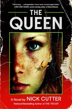 the queen by nick gutter is featured in this book cover art for an upcoming novel