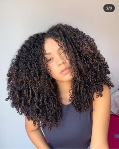 Hairstyle Ideas For Long Hair, Ponytail Haircut, Big Natural Hair, Curly Cuts, 3b Hair, Ideas For Long Hair, Haircut Design, Hair Styles Ideas, Curly Cut