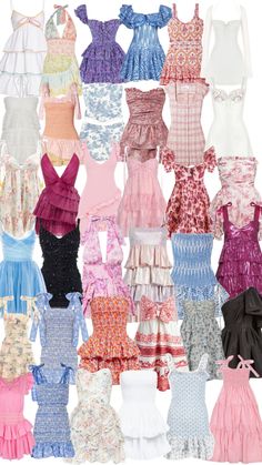 Dresses For Paris, Cute Dresses Summer, Preppy Summer Dress, Outfit Wishlist, Sorority Rush, Outfit Inspo Summer, Preppy Dresses, Preppy Style Summer