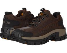 Caterpillar Invader ST | Zappos.com Casual Brown Work Boots With Impact Resistance, Casual Brown Impact Resistant Work Boots, Brown Lace-up Impact Resistant Sneakers, Caterpillar Shoes Men, Caterpillar Shoes, Kentia Palm, Gents Shoes, Mens Fashion Casual Shoes, Black Shoes Men