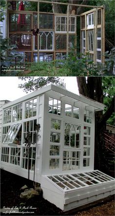 an old greenhouse is transformed into a beautiful garden shed for the gardener in your backyard