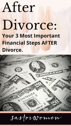 Divorce Checklist, Newly Divorced Mom, Financial Checklist