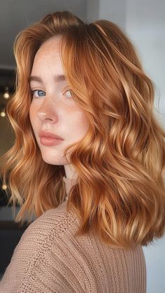 9000+ hair styles, long hair styles, hair color, Trendy and Unique Hairstyle --- Wedding Hair, Girl Hair Woman Blond Copper Balayage, Warm Honey Blonde Hair Balayage, Haircut Layers, Long Haircut, Blonde Hair Ideas, Blonde Hair Transformations, Haircut Women, Summer Blonde, Haircut Blonde