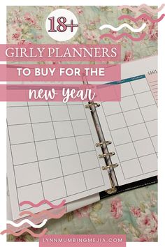 18+ Girly Planners to buy for the New Year | Lynn Mumbing Mejia