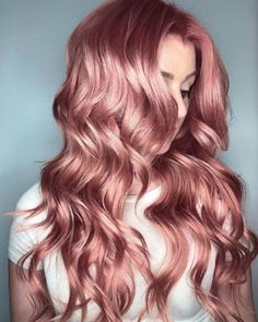 Rose Gold Hair, Cool Hair, Strawberry Blonde, Hair Colours, Cool Hair Color, Hair Envy, Grunge Hair