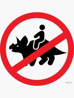 a sign that says no dogs allowed with a dog sitting on top of the symbol