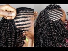 NEW HAIR! HOW TO CROCHET BRAIDS WITH WATER DEEP Video For Beginners! [Video] - https://blackhairinformation.com/video-gallery/new-hair-crochet-braids-water-deep-video-beginners-video/ Crotchet Braids Crochet, How To Crochet Braids, Deep Video, Straight Crochet Braids, Twist Braid Hair, Crochet Braids Styles, Faux Locs Styles, Crochet Braids Freetress, Box Braid Hair