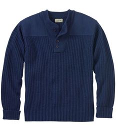 Commando Sweater, Henley Sweaters for Men | L.L.Bean Commando Sweater, Mens Fashion Sweaters, Henley Sweater, Mens Henley, Built To Last, Hunting Clothes, Sweater Men, Oxford Shirt, L L Bean