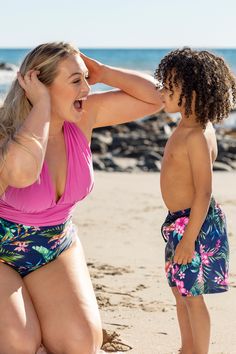 Make a statement at the beach with our Boys Tropical Smocked Swim Board Shorts. These shorts feature a comfortable smocked waistband and a vibrant tropical print that will make your little one stand out in the sun. Product code: CDA02A4A002UZ Features:  High-rise waist Drawstring closure Elasticized hem Smocked waist Material: 100%POLYESTER. Iskra Lawrence, Affordable Swimwear, Boys Swim Trunks, Swimwear Collection, Tropical Print, Swim Trunks, Board Shorts, Neck Designs, At The Beach