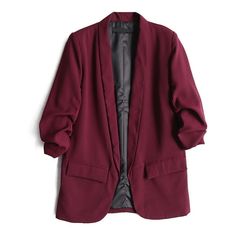 Deep Color Pocket Work Wear Women Jacket Business Casual Pants Women, Cold Jacket, Lady Office, Autumn Jacket Women, Girls Fall, Office Wear Women, Coat Pocket, Women Jacket, Work Wear Women