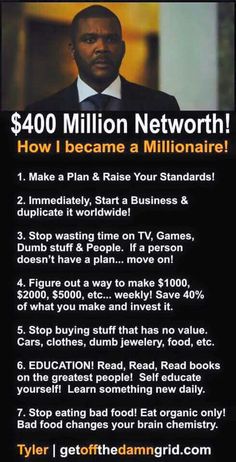 Millionnaire / Millionaire ♤Melyk Raise Your Standards, Vie Motivation, Become A Millionaire, Millionaire Mindset, Kombucha, Business Quotes, Good Advice, Business Motivation, Net Worth