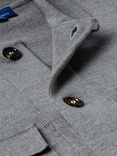 Crafted in Italy from extrafine Merino wool with our signature horn buttons, it's the last word on versatility. 100% Merino Wool Soft and unconstructed with 4 patch pockets Signature horn buttons Dry clean only Made in Italy Classic Cardigan With Lapel Collar And Buttons, Winter Business Cardigan With Buttons, Business Casual Cardigan With Button Closure And Lapel Collar, Business Cardigan With Buttons And Long Sleeves, Business Long Sleeve Button Cardigan, Business Long Sleeve Cardigan With Buttons, Business Wool Cardigan With Button Closure, Luxury Collared Outerwear With Button Cuffs, Wool Single-breasted Button-up Cardigan