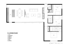 the floor plan for an apartment with two separate rooms