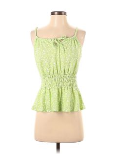 Old Navy Sleeveless Top Size: Small Green Tops - used. 52% Linen, 48% Polyester, Halter, | Old Navy Sleeveless Top Green Halter Tops - Used - Size Small Green Sleeveless Vest For Spring, Green Sleeveless Summer Top, Green Sleeveless Cotton Camisole, Green Sleeveless Top Vest For Summer, Green Sleeveless Top For Day Out, Green Sleeveless Vest For Vacation, Green Tank Camisole For Vacation, Green Beach Vest For Spring, Spring Stretch Sleeveless Camisole