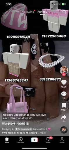 an image of someone's nails and accessories on their fingers with the caption