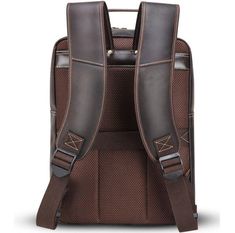 The mens leather backpack is the strongest and most durable leather.Additionally,since the grain is so tight,it resist moisture very well.A luggage strap allows leather computer bag for men fit on luggage,slide over the luggage upright handle tube for easier carrying.     ITEM FEATURES  
 - 1 x Main Compartment  
 -  1 x Front Zipper Pocket( Hold iPad MINI) 
- 1 x Interior Zipper Pocket 
- 1 x Laptop Compartment 
- 2 x Slot Pockets 
- 8 x Card Slots 
- 2 x Pen Slots 
- Hold 15.6" Laptop 
- Adjustable Shoulder Strap 
- Genuine Leather & Durable 
- Trolley Sleeve Design 
 
 FREE SHIPPING & 10% OFF YOUR FIRST ORDER  🖐️Handmade 
🎁FREE GIFT: crazy horse leather coin purse( original price: $22.99 ) 
 
 ITEM DETAILS  *Item Type: Backpack 
*Material: Crazy Horse Leather 
*Size: L31 *W15 *H39(CM) Leather Computer Bag, Handmade Backpack, Vintage Leather Backpack, Handmade Backpacks, Leather Laptop Backpack, Luggage Strap, Backpack Material, Leather Coin Purse, Leather Laptop