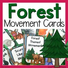 the forest movement cards are great for beginning and ending sounds