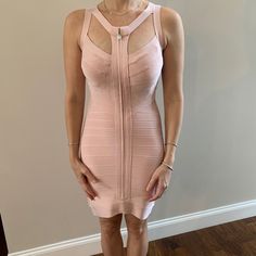 Reposhing This Item I Purchased From @Herboutique527. Loved It, But Ready To Rotate For Something New. Questions? Leave A Comment Below! Herve Leger, Something New, Dresser, Mini Dress, Womens Dresses, Fast Delivery, Full Service, Pink, Women Shopping