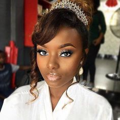 Wedding Hairstyles For Black Women, Half Up Wedding, Black Wedding Hairstyles, Quinceanera Hairstyles, Black Bridesmaids, Natural Black Women, Best Wedding Hairstyles, Black Bride, Short Wedding Hair