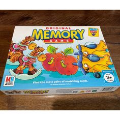 the original memory game is in its box