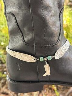 Western Boot Bracelet Vintage Flatware Narcissus 1935 Nation Silver Co Handmade  | eBay Handmade Western Silver Cuff Bracelet, Boots Bracelets, Silver Western Cuff Bracelet, Western Boot Bracelet, Western Silver Hand-strung Jewelry, How To Make Boots, Recycled Silverware, Boot Chains, Cutlery Art