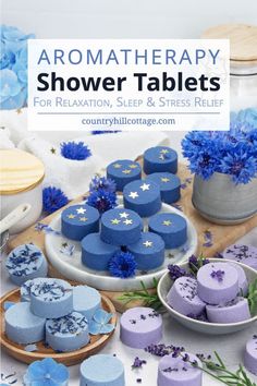 Shower Tablets, Diy Gifts To Make, Easy Homemade Gifts, Sleep Relaxation, Essential Oils For Sleep, Diy Aromatherapy, Aroma Therapy