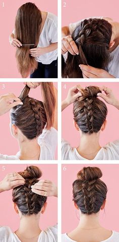 Braided Top Knots, Box Braids Hairstyles