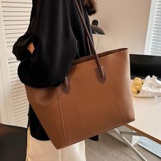 Material: PU Texture: Soft Closed: Zipper Size: 16.1"L x 4.7"W x 11"H in; It is enough to hold daily stuffs including cell phones, sunglasses, wallet, key etc. Strap length: 12.2 inches High Heel Sneakers, نظارات شمسية, Cross Body Bags, Bags Tote, Big Bags, Women's Handbags, Shoulder Messenger Bag, Boots And Sneakers, Wallet Bag