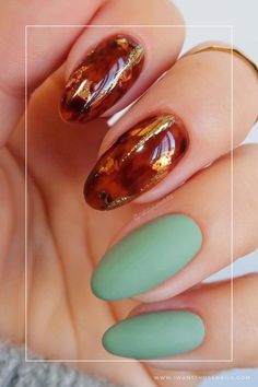 tortoiseshell nails designs