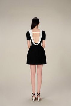 Black Cowl Neck Dress | MEAN BLVD