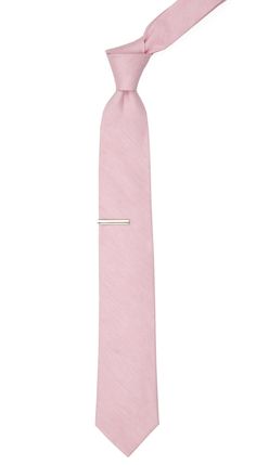 Add the Linen Row Baby Pink Tie to your wardrobe today. | Men's Tie Bar: Linen Row Tie - Modern, In Pink, Solid Baby Pink Tie, Tie Outfit, Traditional Jacket, Lover Era, Tie Women, White Shirt Men, Trendy Jackets, Tie Length, Pink Solid