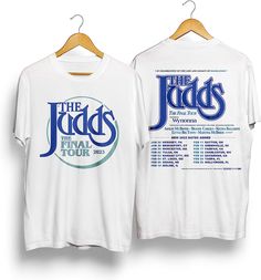 The Judds T-shirt, The Final Tour 2023 Shirt, The Judds 2023 Tour Concert T-shirt Thomas Rhett Concert Shirt, Tour T Shirt Design, Concert Shirt Design, Concert Tshirt Designs, Tour Shirt Design, Senior Merch, Concert T Shirts, School Merch, The Judds