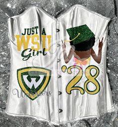 CUSTOM #waynestateuniversity CORSET ! 🎓 Done by @jaicreativecollection 🎀 —————————— DM or TEXT (313)318-0114 to place an order📲 ✨ —————————— ALL customizations available in all colors & sizes! 🔥 —————————— #senior2024 #wsu #seniorszn #classof2028 #jaicreativecollection🎀 #seniorsets #detroitsmallbusiness #waynestateuniversity #wsu Wayne State University, Senior Year, Custom Tshirts