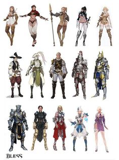 Black Desert Online, Character Design Cartoon, Art Character Design, Black Desert, Female Armor, Character Model Sheet, Character Design Sketches, Rpg Maker, Fantasy Armor