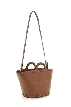 100% calfskin leather Brown Calf Leather Shoulder Bag With Handles, Cognac Calf Leather Bag With Handles, Brown Calf Leather Bucket Bag With Leather Lining, Brown Saffiano Leather Bags With Handles, Designer Leather Bucket Bag Tote, Designer Leather Tote Bucket Bag, Luxury Brown Calf Leather Bucket Bag, Chic Brown Calf Leather Bucket Bag, Designer Soft Leather Bucket Bag