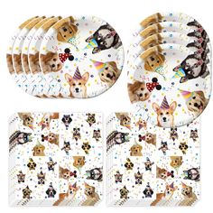 PRICES MAY VARY. Title: Dog Party Decorations Set Paper 20pcs Plates and 20pcs Napkins Puppy Birthday Party. Product Type: Categories > Party Supplies > Party Tableware > Plates Goldendoodle Birthday Party, Dog Themed Birthday Party Ideas, Puppy Birthday Party Theme, Puppy Adoption Birthday Party, Puppy Themed Birthday Party, Dog Bday, Dog Party Decorations, Puppy Birthday Party, Dog Themed Birthday Party