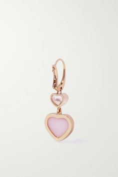 Luxury Heart-shaped Drop Earrings For Valentine's Day, Luxury Heart Charm Earrings For Valentine's Day, Luxury Earrings With Heart Charm, Designer Heart-shaped Formal Earrings, Designer Heart Shaped Earrings For Formal Occasions, Luxury Pierced Earrings For Valentine's Day, Elegant Pink Heart Earrings, Luxury Heart-shaped Earrings, Luxury Valentine's Day Earrings For Pierced Ears