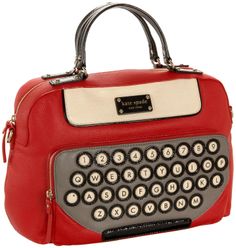 typewriter Novelty Purses, Unique Purses, Kelly Bag, Novelty Bags, Unique Bags, Crochet Bags, Kate Spade Handbags, Cute Bags