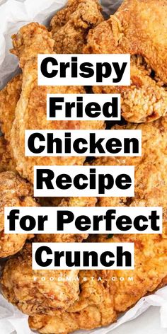 crispy fried chicken recipe for perfect crunch is an easy and delicious way to use up leftovers