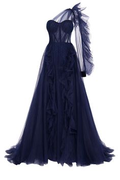 Dress Plus Size Wedding Guest, Wednesday Addams Family, Navy Blue Evening Gown, Navy Gown, Blue Evening Gowns, Sukienki Plus Size, Dress Weights, Wedding Dresses Corset, فستان سهرة