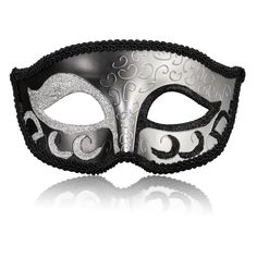 PRICES MAY VARY. Design: Venetian mask women and men have retro Venetian elements, This mask is unique and artistic with its asymmetrical presentation in the pattern Packing: Comes in an exquisite box packaging for gifting or storage, not easily damaged during transport Size: Venetian mask size is the standard one size, fits most face shapes Material: Made of high-quality plastic and sequin sheet materials for durability Occasions: Masquerade balls, Costume parties, Halloween, Carnival, Prom, We Masquerade Ball Men, Carnival Prom, Mascarade Ball, Black Masquerade, Black Masquerade Mask, Mask For Halloween, Mens Masquerade Mask, Costume Parties, Venetian Mask