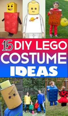 lego costume ideas for kids that are easy to make