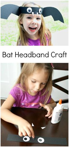 Bat Headband Halloween Craft for Preschool Bat Headband, Craft For Preschool, Halloween Kindergarten, Headband Crafts, Halloween Songs, Halloween Classroom, Fun Halloween Crafts, Halloween Arts And Crafts