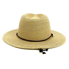 Stylish sun hat for small head sizes. Teardrop crown with pinched front. Slightly downward brim, 3" wide. Leatherette chin strap with bead lock. Excellent UPF 50+ sun protection hat. Ribbon inner band with drawstring to further reduce size. Packs well, fold up brim and secure with chin cord. One size, 55 cm, adult size small, child size medium. 100% paper braid Petite Cowboy Hat Petite Sun Hat This stylish sun hat is designed for those with smaller head sizes, making it an excellent choice for w Classic Solid Color Sun Hat For Beach, Classic Flat Brim Bucket Hat For The Beach, Classic Flat Brim Bucket Hat For Beach, Classic Beach Sun Hat, Adjustable Brimmed Boater Hat With Upf 50+, Adjustable Upf 50+ Hats For Kentucky Derby, Classic Adjustable Straw Bucket Hat, Adjustable Short Brim Natural Bucket Hat, Adjustable Brimmed Bucket Hat In Solid Color