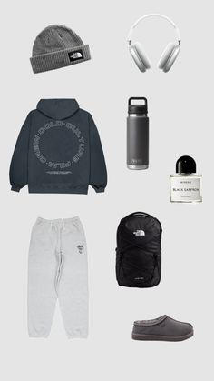 Gym Essentials For Men, Basic Winter Outfits, Gym Outfit Winter, Men Gym Outfit, Winter Outfits Sporty, Essentials For Men, Outfits Sporty, Preppy Men