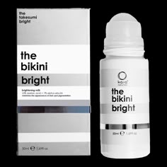 The Bikini Bright Brightening Milk - THE BIKINI BRIGHT SERUM 1.69OZBenefitsHelps brighten the appearance of dark spot pigmentation, helps soothe irritation and redness, help manage ingrown hairs and help manage odor often caused by hair removal treatmentsIdeal for bikini area, inner thighs, underarms and any body pigmentation concernsDelicately balanced pH allows for intense brightening without irritationEasy to use roll-onKey Ingredients1% alpha arbutin helps brighten and even skin tone (a safe Body Pigmentation, Serious Skin Care, Ingrown Hairs, Alpha Arbutin, Unwanted Hair Removal, Unwanted Hair, Body Skin Care Routine, Ingrown Hair, Beauty Skin Care Routine